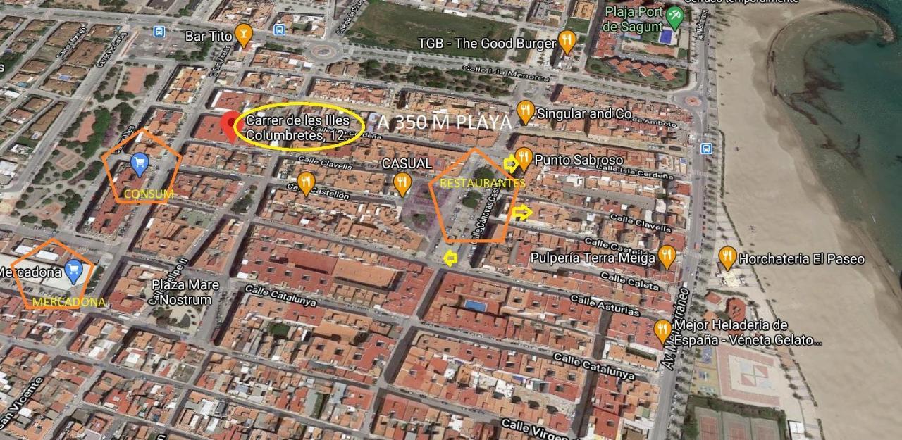 Planta Baja En Islas Columbretes 12, Wifi Sagunto Exterior foto